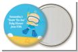 Under the Sea Baby Boy Snorkeling - Personalized Baby Shower Pocket Mirror Favors thumbnail