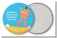 Under the Sea Hispanic Baby Girl Snorkeling - Personalized Baby Shower Pocket Mirror Favors thumbnail