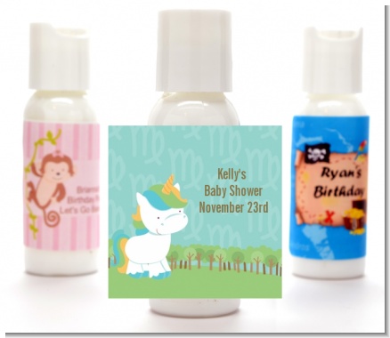 Unicorn | Virgo Horoscope - Personalized Baby Shower Lotion Favors