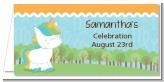 Unicorn | Virgo Horoscope - Personalized Baby Shower Place Cards