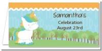 Unicorn | Virgo Horoscope - Personalized Baby Shower Place Cards