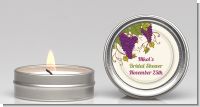 Vineyard Splash - Bridal Shower Candle Favors