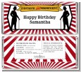Vintage Magic - Personalized Birthday Party Candy Bar Wrappers thumbnail