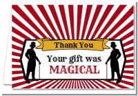 Vintage Magic - Birthday Party Thank You Cards