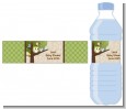 Owl - Look Whooo's Having A Baby - Personalized Baby Shower Water Bottle Labels thumbnail