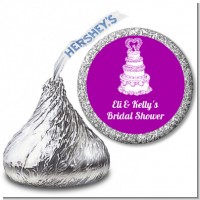 Wedding Cake - Hershey Kiss Bridal Shower Sticker Labels