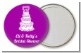Wedding Cake - Personalized Bridal Shower Pocket Mirror Favors thumbnail