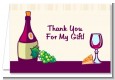 Wine & Cheese - Bridal Shower Thank You Cards thumbnail