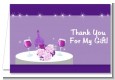Wine Tasting - Bridal Shower Thank You Cards thumbnail