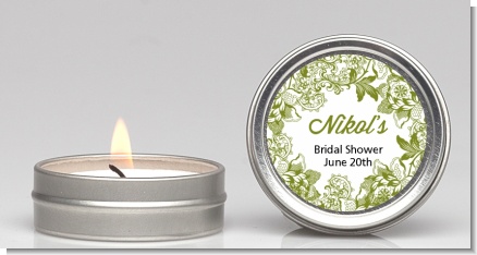 Winery - Bridal Shower Candle Favors