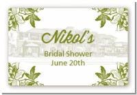 Winery - Bridal Shower Landscape Sticker/Labels