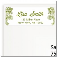 Winery - Bridal Shower Return Address Labels