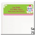 Winter Owl - Christmas Return Address Labels thumbnail