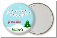 Winter Wonderland - Personalized Christmas Pocket Mirror Favors
