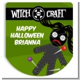 Witch Craft - Personalized Hand Sanitizer Sticker Labels thumbnail