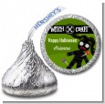 Witch Craft - Hershey Kiss Halloween Sticker Labels thumbnail