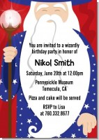 Wizard - Birthday Party Invitations