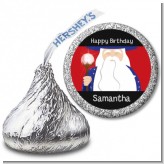 Wizard - Hershey Kiss Birthday Party Sticker Labels