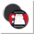 Wizard - Personalized Birthday Party Magnet Favors thumbnail
