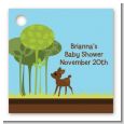 Woodland Forest - Personalized Baby Shower Card Stock Favor Tags thumbnail