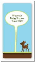 Woodland Forest - Custom Rectangle Baby Shower Sticker/Labels