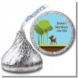 Woodland Forest - Hershey Kiss Baby Shower Sticker Labels thumbnail