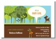 Woodland Forest - Baby Shower Petite Invitations thumbnail