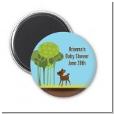 Woodland Forest - Personalized Baby Shower Magnet Favors