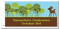 Woodland Forest - Personalized Baby Shower Place Cards