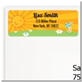 You Are My Sunshine - Birthday Party Return Address Labels