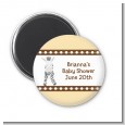 Zebra - Personalized Baby Shower Magnet Favors thumbnail