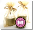 Zebra Print Baby Pink - Baby Shower Gold Tin Candle Favors thumbnail