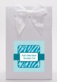 Zebra Print Blue - Baby Shower Goodie Bags thumbnail