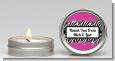 Zebra Print Pink - Birthday Party Candle Favors thumbnail