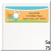 Bunny | Libra Horoscope - Baby Shower Return Address Labels