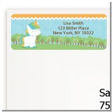 Unicorn | Virgo Horoscope - Baby Shower Return Address Labels