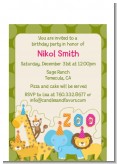 Zoo Crew - Birthday Party Petite Invitations