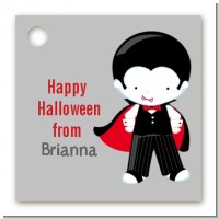 Dracula - Personalized Halloween Card Stock Favor Tags