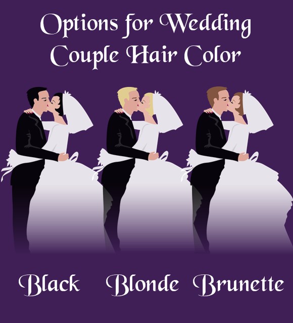  Custom Wedding Couple - Bridal Shower Invitations 