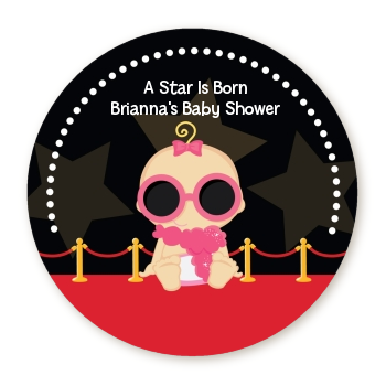  A Star Is Born!® Hollywood - Personalized Baby Shower Table Confetti Caucasian Boy