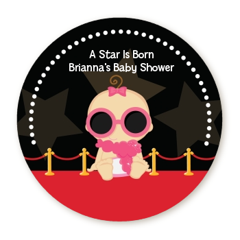  A Star Is Born!® Hollywood - Personalized Baby Shower Table Confetti Caucasian Boy