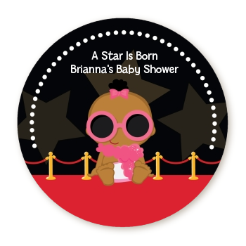  A Star Is Born!® Hollywood - Personalized Baby Shower Table Confetti Caucasian Boy