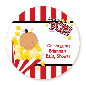  About To Pop &reg; - Personalized Baby Shower Table Confetti Caucasian
