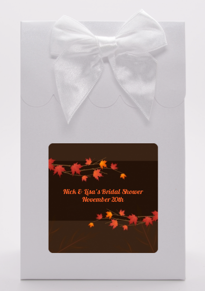 Autumn Leaves - Bridal Shower Goodie Bags