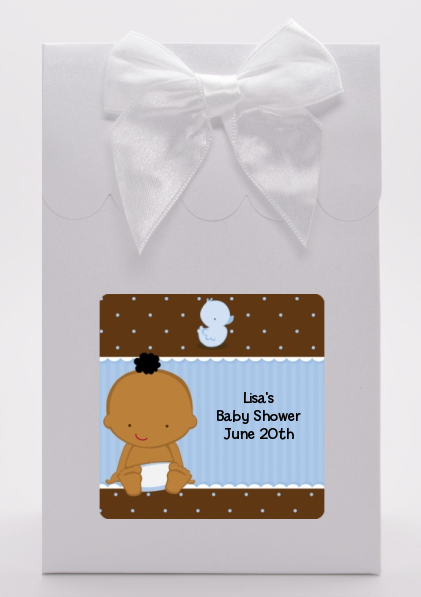 Baby Boy African American - Baby Shower Goodie Bags