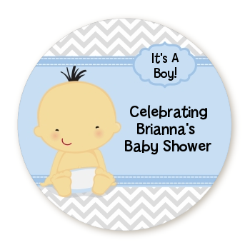  Baby Boy Asian - Personalized Baby Shower Table Confetti 