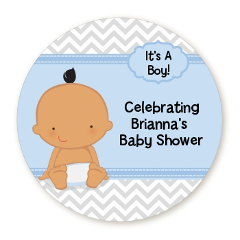  Baby Boy Hispanic - Personalized Baby Shower Table Confetti 