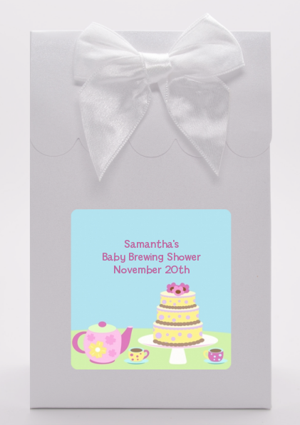 Baby Brewing Tea Party - Baby Shower Goodie Bags