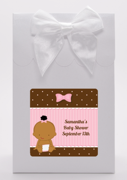 Baby Girl African American - Baby Shower Goodie Bags