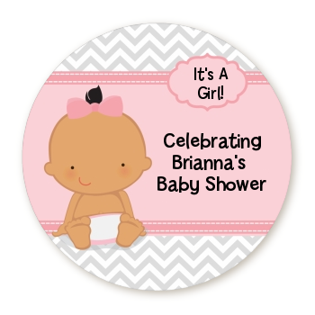  Baby Girl Hispanic - Personalized Baby Shower Table Confetti 